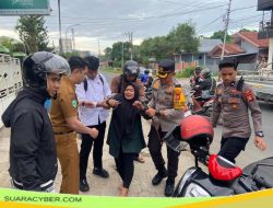 Kapolres Bone Aksi Cepat Tanggap Bantu Masyarakat Alami Kecelakaan Lalu Lintas