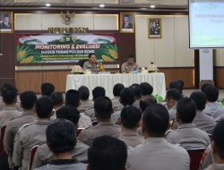 Kapolres Bone Pimpin Monev Gugus Tugas Program Ketahanan Pangan Nasional