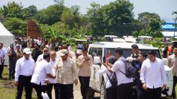 Kasad Hadiri Panen Raya oleh Presiden, Bentuk Komitmen Dukung Swasembada Pangan