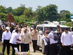 Kasad Hadiri Panen Raya oleh Presiden, Bentuk Komitmen Dukung Swasembada Pangan
