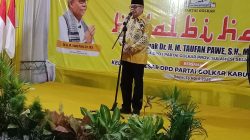 Ketua DPD I Partai Golkar Sulsel Taufan Pawe Halal Bihalal Bersama Keluarga Besar Golkar Bone