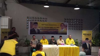 Legislator Komisi II DPR RI Taufan Pawe Simak Keluhan Masyarakat Bone Melalui Anggota DPRD dan Camat Timur