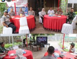 Kapolres Banjar Ikuti Zoom Meeting Program Bedah Rumah Polda Kalsel