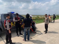 Cegah C3, Kapolsek Candipuro Pimpin Patroli Gabungan Bersama Polres Lampung Selatan