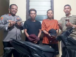 Polsek Palas Ungkap Kasus Pencurian Sepeda Motor, Dua Residivis Ditangkap