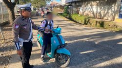 Tekan Fatalitas, Satlantas Polres Bone Tertibkan Pengendara Kalangan Usia Pelajar Belum Cukup Umur