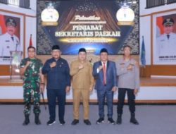 Mengisi Kekosongan Jabatan, Bupati Burhanuddin Lantik Penjabat Sekda Bombana