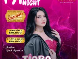 Performa DJ Tiara Mugy di Helios Hotel, Kontribusi Nyata Pajak Hiburan PAD Bone