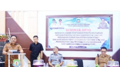 Seminar Awal Naskah Akademik Raperda Lahirkan Perda Bombana Yang Lebih Baik