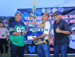 Tumbuhkan Minat dan Partisipasi Masyarakat Dibidang Olahraga, Bupati Bombana Tutup Turnamen Massanra Buana Cup I