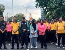 Peringati Hari Bhayangkara ke-80, Car Free Day Simbol Sinergi Pemkab Bone dan Elemen Masyarakat