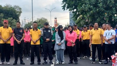 Peringati Hari Bhayangkara ke-80, Car Free Day Simbol Sinergi Pemkab Bone dan Elemen Masyarakat