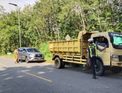 UPTB Samsat Bombana Lakukan Razia Ribuan Kendaraan Plat Kode Bombana Menunggak