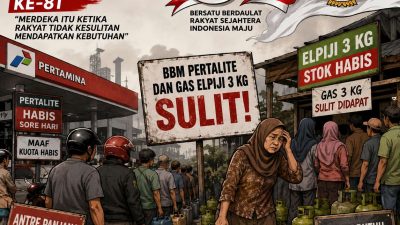 Menjelang HUT RI Ke-81, Masyarakat Bone Kesulitan Mendapatkan BBM Pertalite dan Gas Elpiji 3 Kg