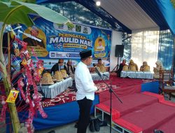 Peringatan Maulid Nabi Muhammad SAW di Masjid Badrissalam Bumi Cilellang Mas, Wabup Bone Hadir