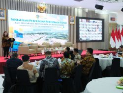 Kejar Target 3 Juta Bidang, ATR/BPN Gelar Sosialisasi Percepatan Sertipikasi Tanah Khusus MBR