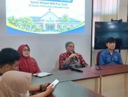 Kabid Pengadaan Tanah dan Pengembangan Pertanahan BPN Sulsel Monitoring di Kantah Sinjai