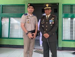 Kasubag Tata Usaha Kantor Pertanahan Sinjai Hadiri Upacara di Makodim 1424 Sinjai