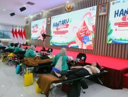 Gelar Aksi Peduli Sesama, Kementerian ATR/BPN Gelar HANTARU Peduli Donor Darah